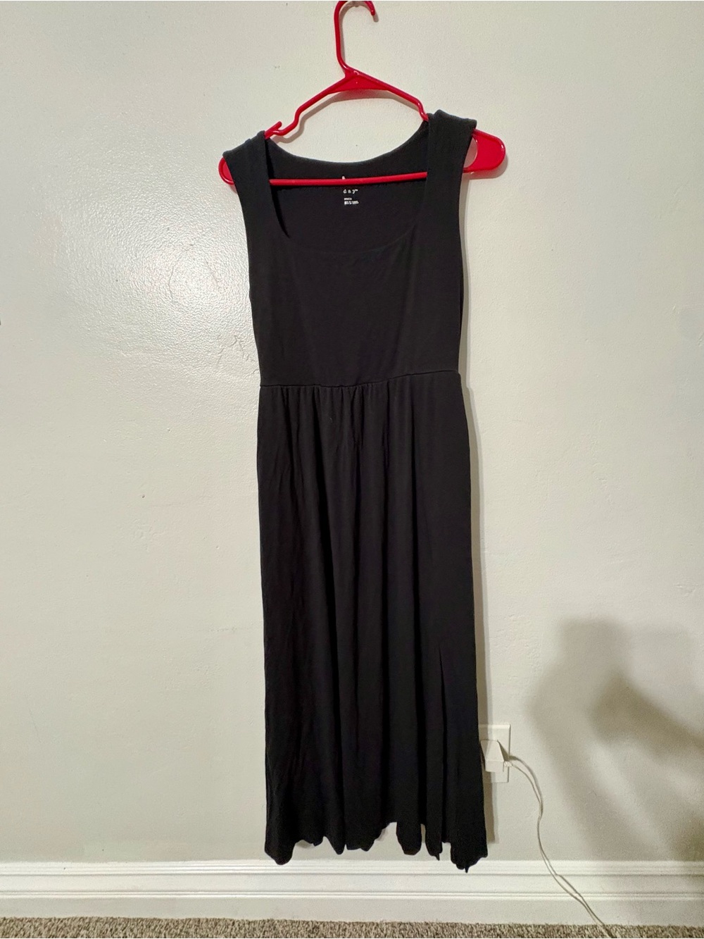 a new day Black Sleeveless Maxi Dress